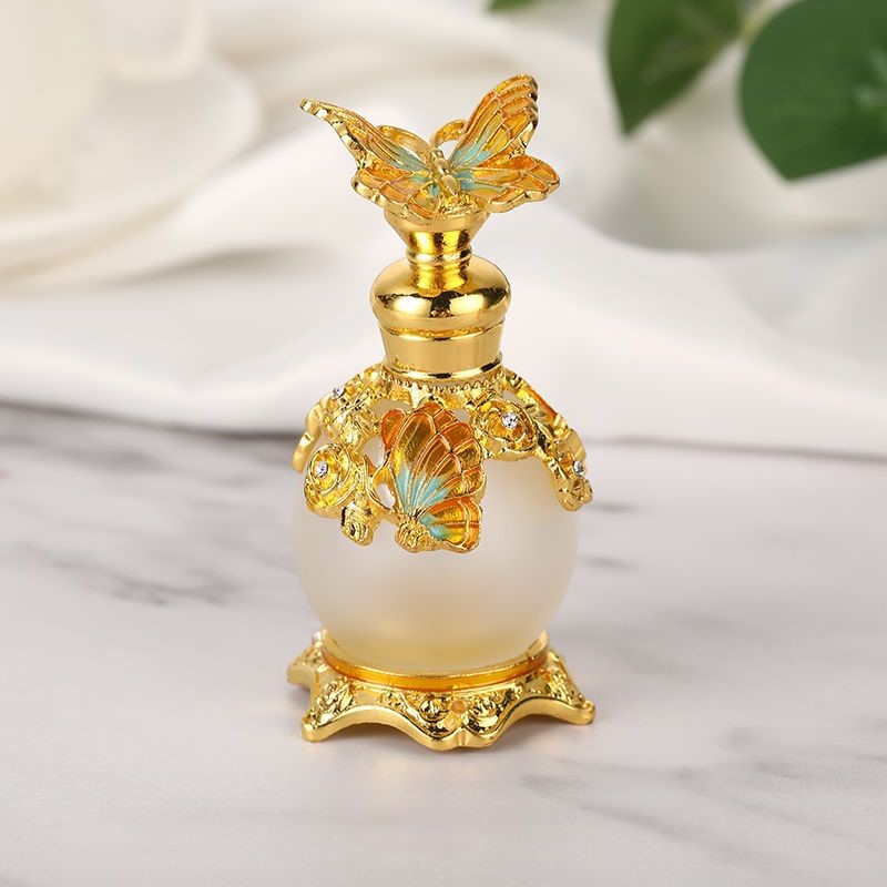 Embroidery Craft - 15ml Schmetterlings-Parfümflasche, Flasche für ätherische Öle,