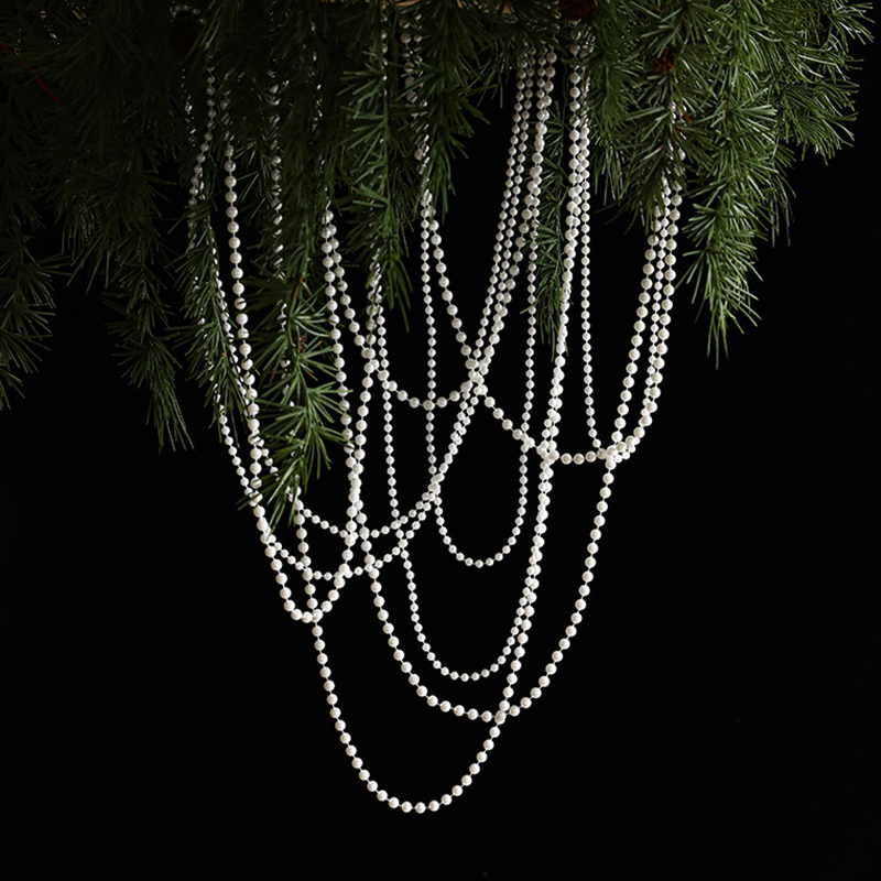 5 Meter/Set weiße Perlenkette  – Pearl Trim Chain Bewertung und Preis