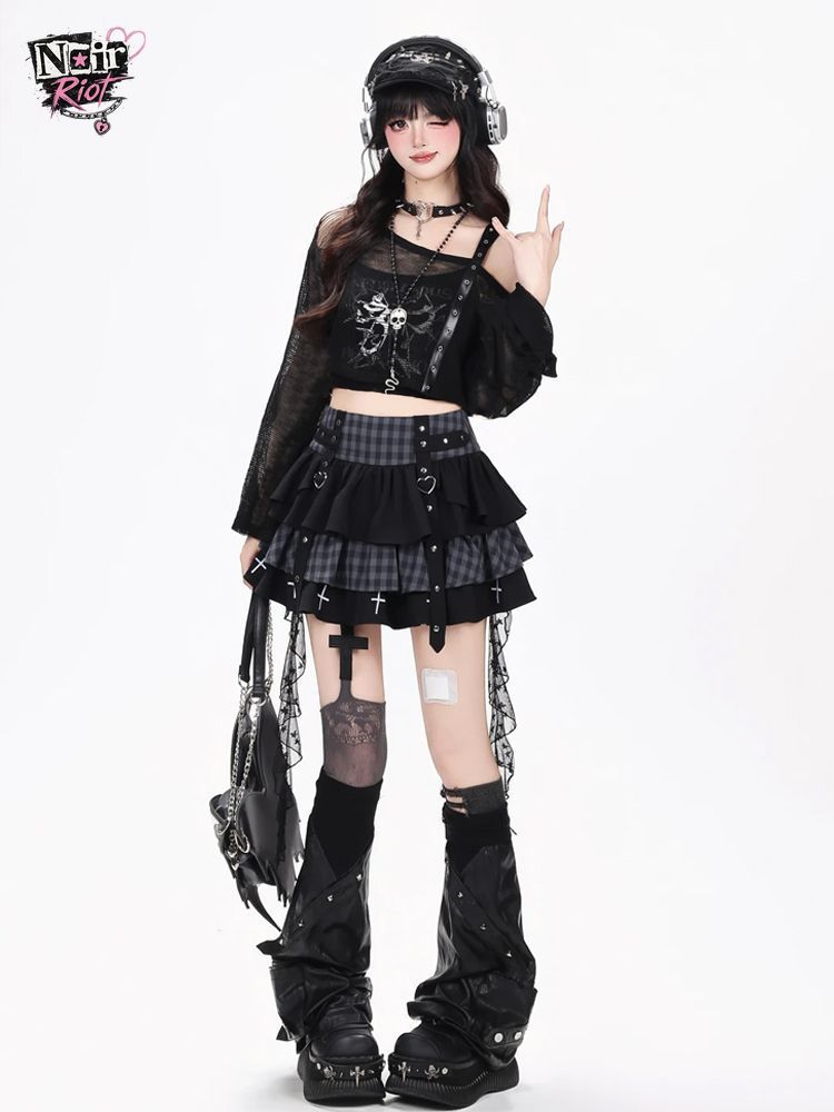 Y2K Punk Gothic Kawaii 3-teili – Elastic Lace Trim Bewertung und Preis