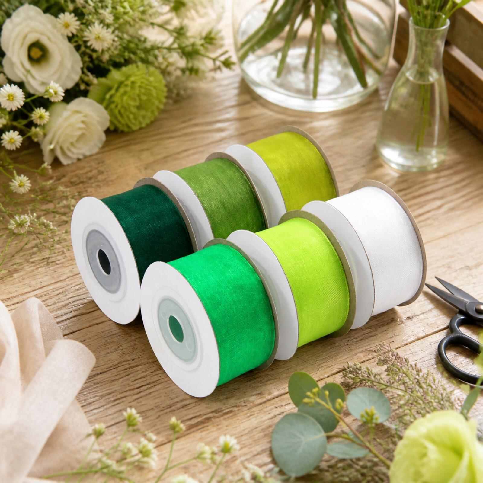 Transluzentes Nylon-Bastelband – Organza Ribbon Spool Bewertung und Preis