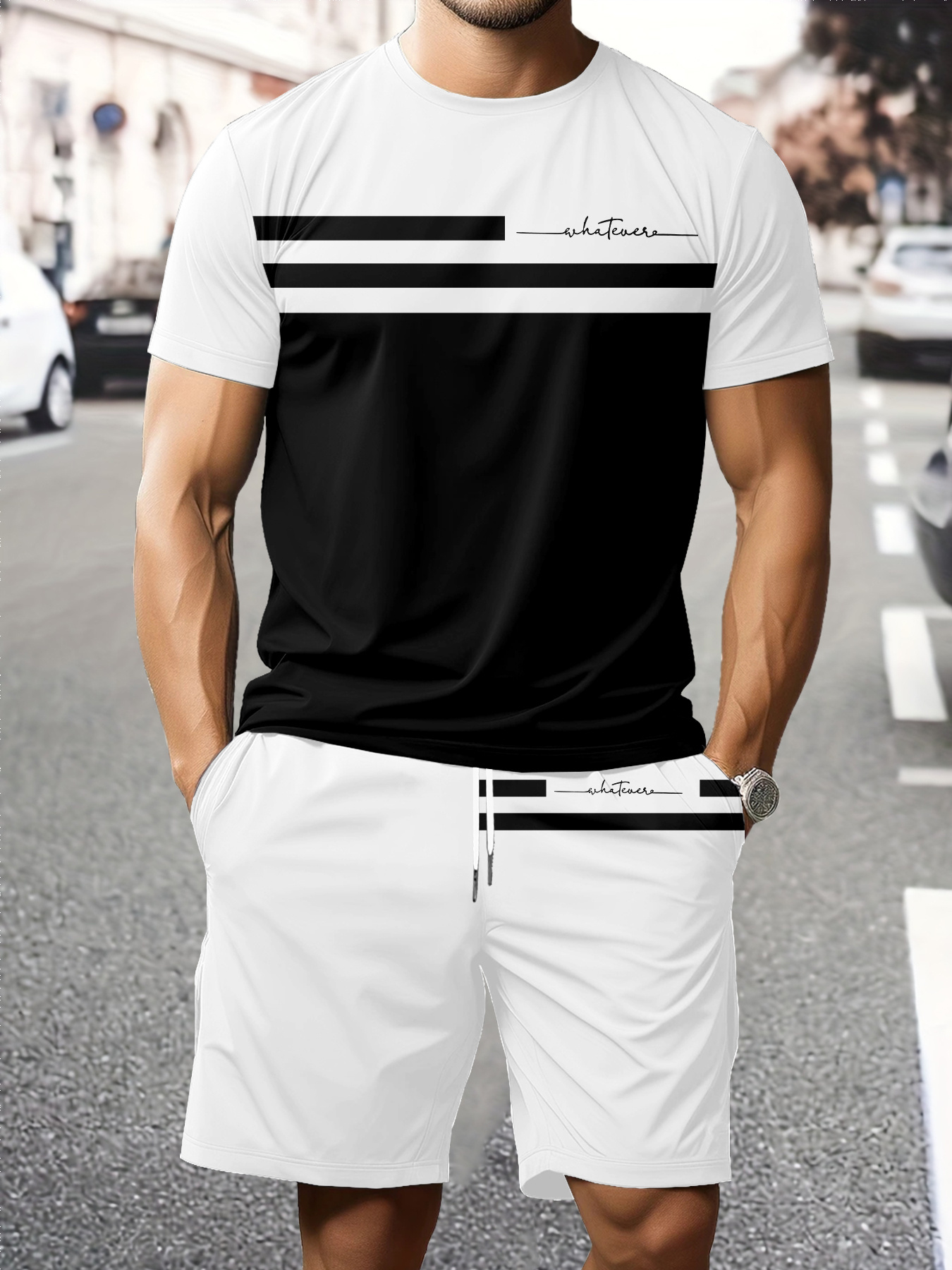 Sommer-Herren-Set mit Kurzarm- – Embellish Knit Bewertung und Preis