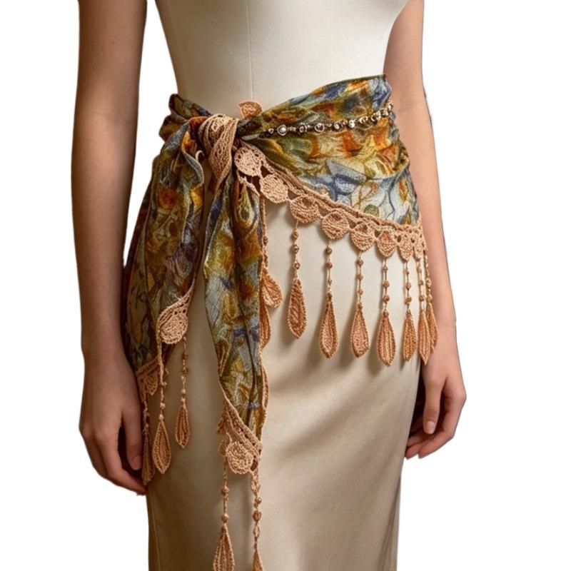 Böhmischer Dreieckstuch mit Qu – Tassel Fringe Trim Bewertung und Preis