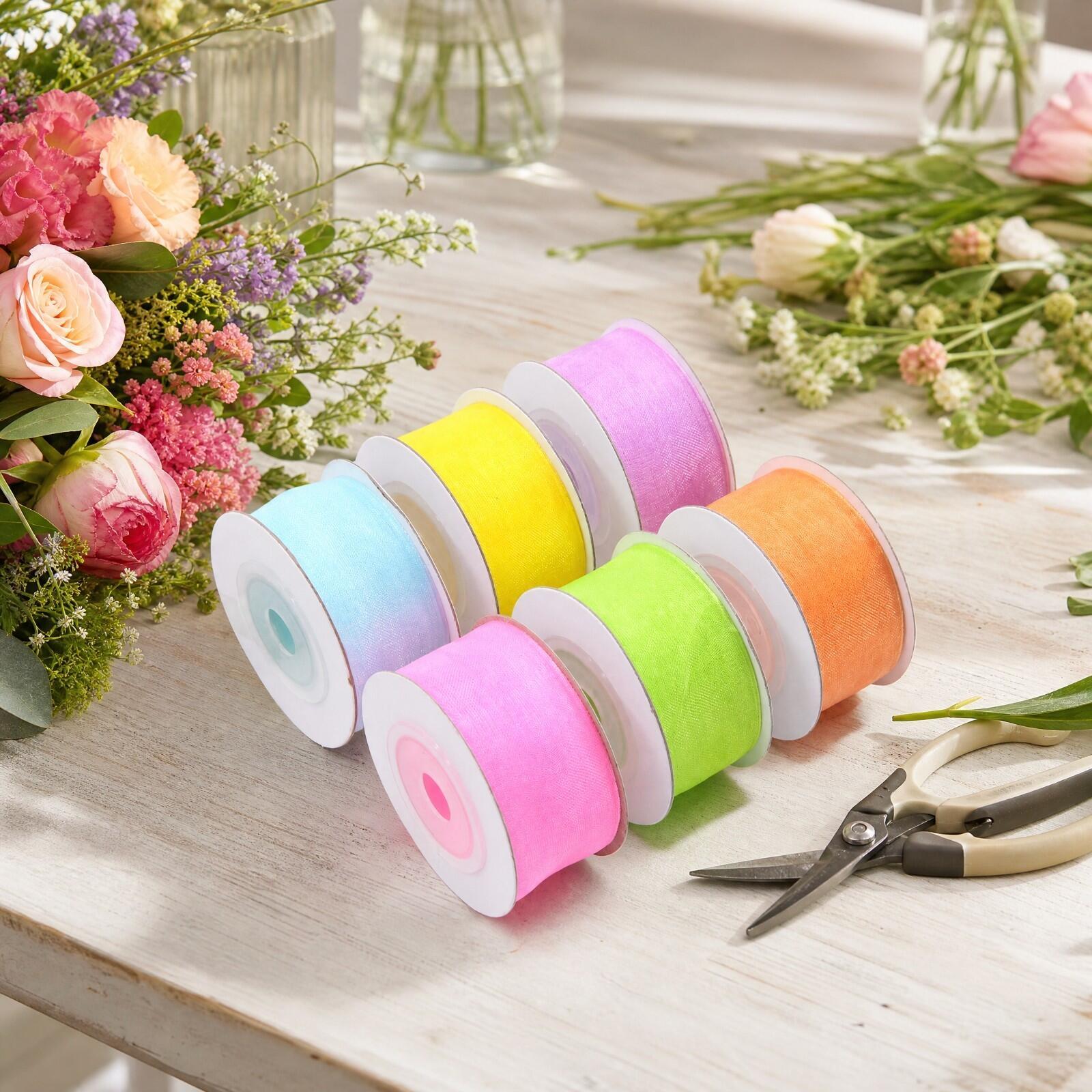 Transparente Dekorative Bandro – Organza Ribbon Spool Bewertung und Preis